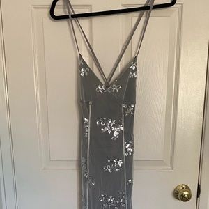 Silver Prom Dress!
